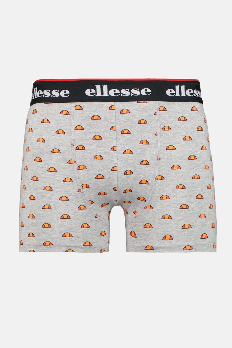 Ellesse Men 3 Pack Brand Logo Trunks, Multicolor - Image 5