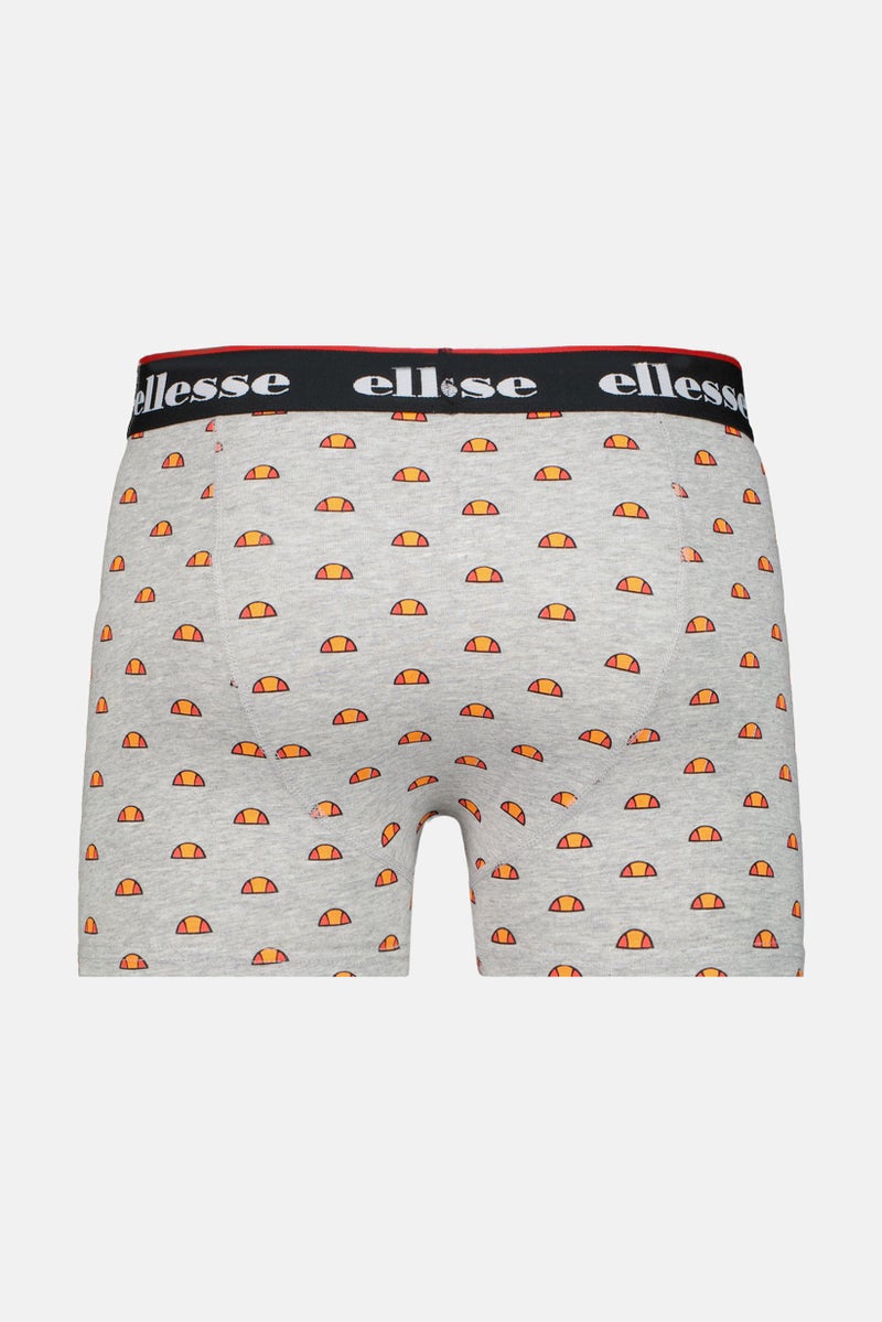 Ellesse Men 3 Pack Brand Logo Trunks, Multicolor - Image 3