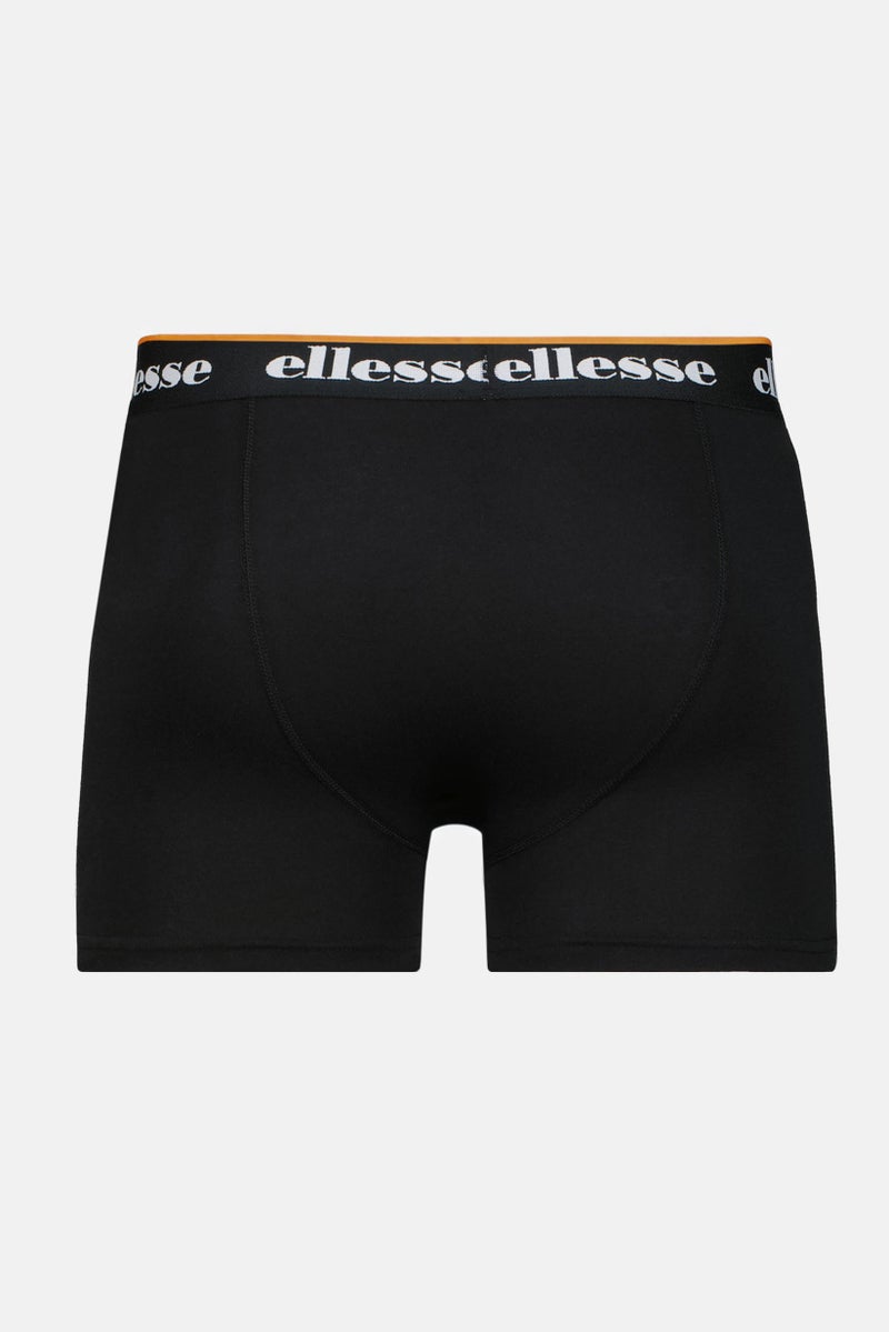 Ellesse Men 3 Pack Brand Logo Trunks, Multicolor - Image 2