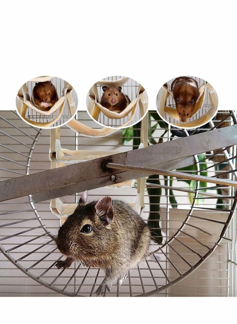 NIBEMINENT 6 Tier Hamster Hammock Cotton Nest - Image 4