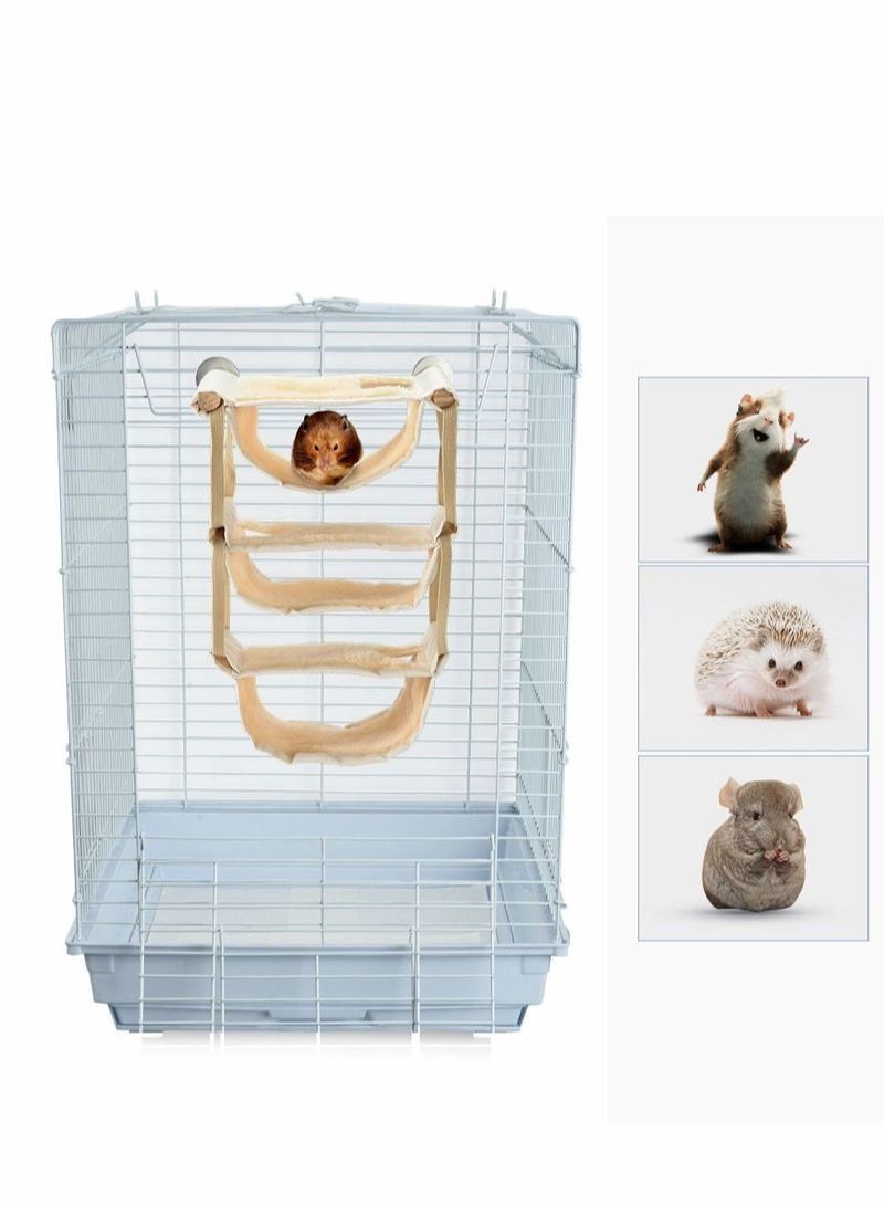 NIBEMINENT 6 Tier Hamster Hammock Cotton Nest - Image 3