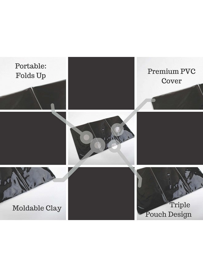 FOMI Ium Large Clay Ice Pack For Back Or Shoulder Pain Relief (21” X 12”) By Fomi Care | Reusable, Cold Therapy Full Back Oversized Wrap And Compress | Freezable | Dual Use - Weighted Lap Pad - Image 3