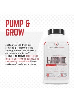 Purus Labs L-Arginine Active Amino Acid | Endurance, Pumps, & Muscle Growth | Nitric Oxide for Increased Blood Flow | 25 Servings, 100 Veggie Capsules  - Image 2