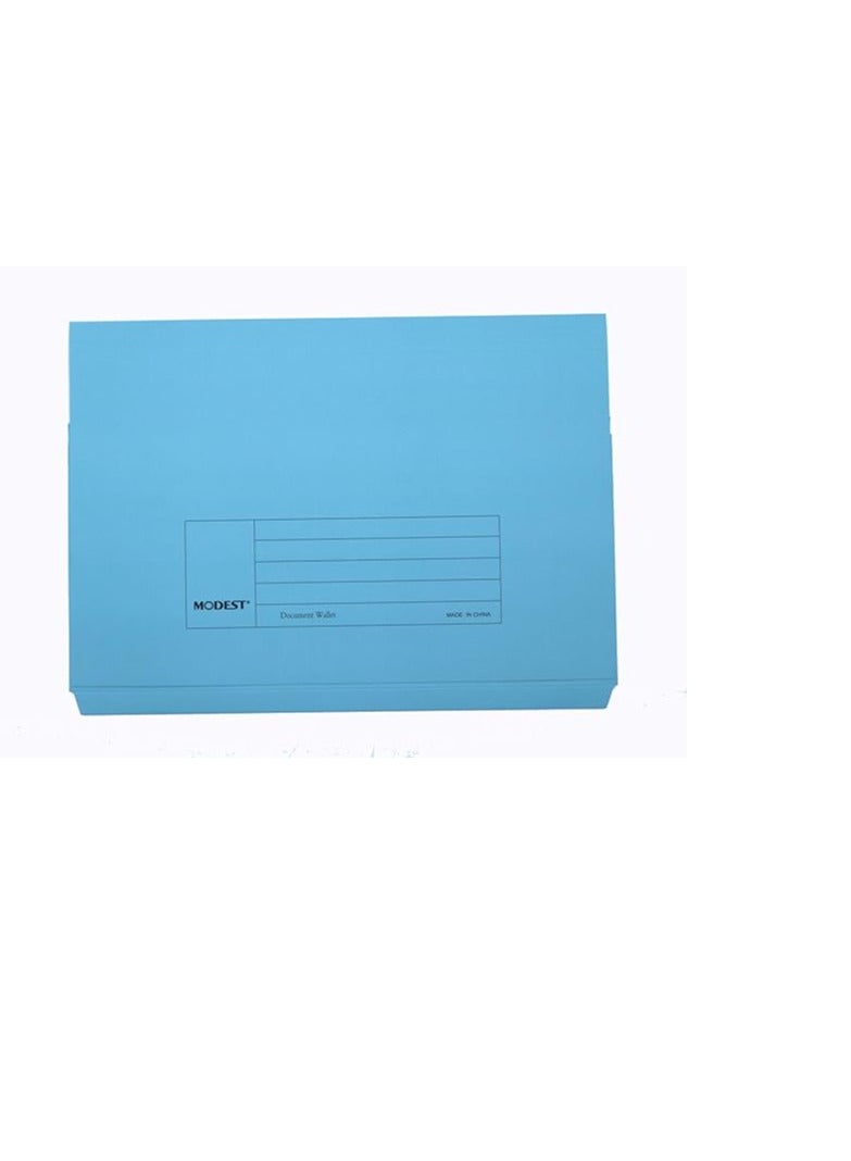 موديست مجلد محفظة مستندات مقاس A4 بوزن 300 جرامًا للمتر المربع، مجموعة كاملة من 5 قطع متعددة الألوان - Image 2