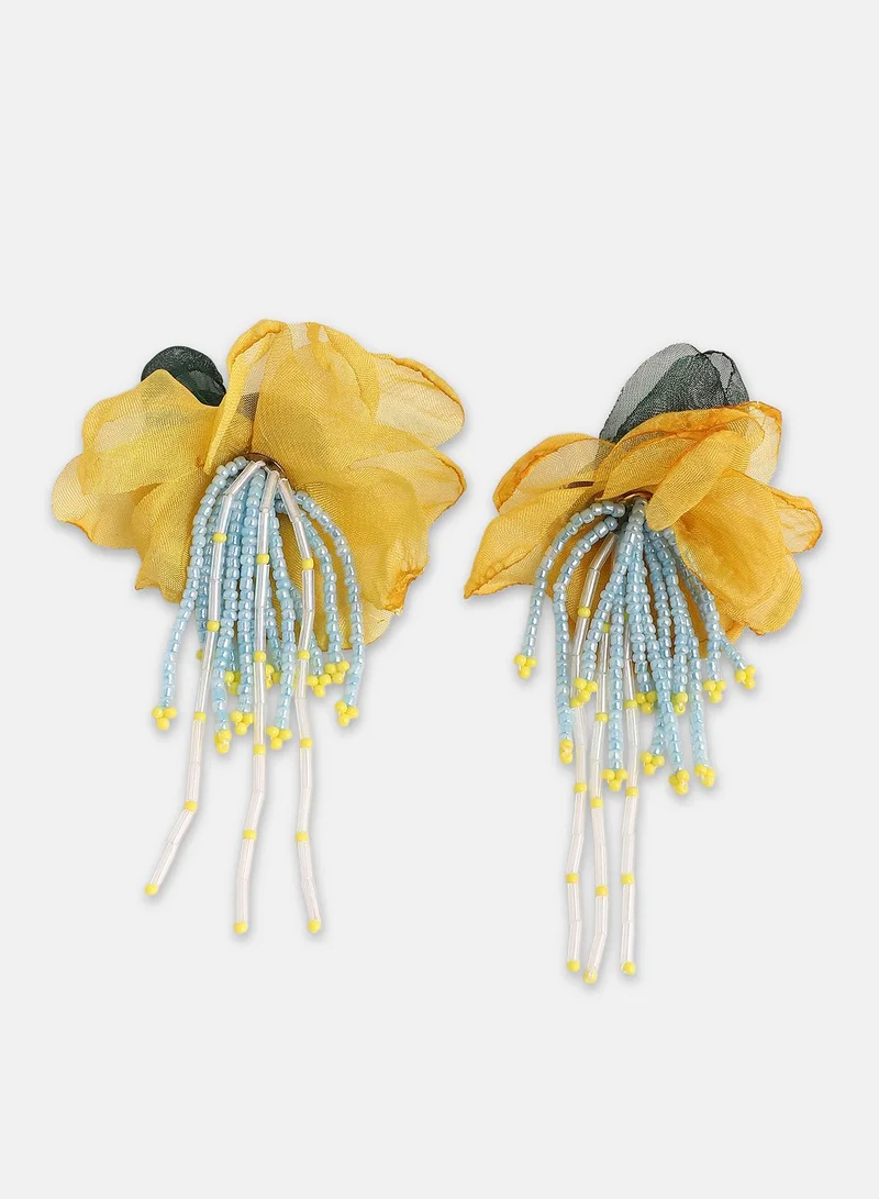 SOHI Women's The Florelle Drop Earrings