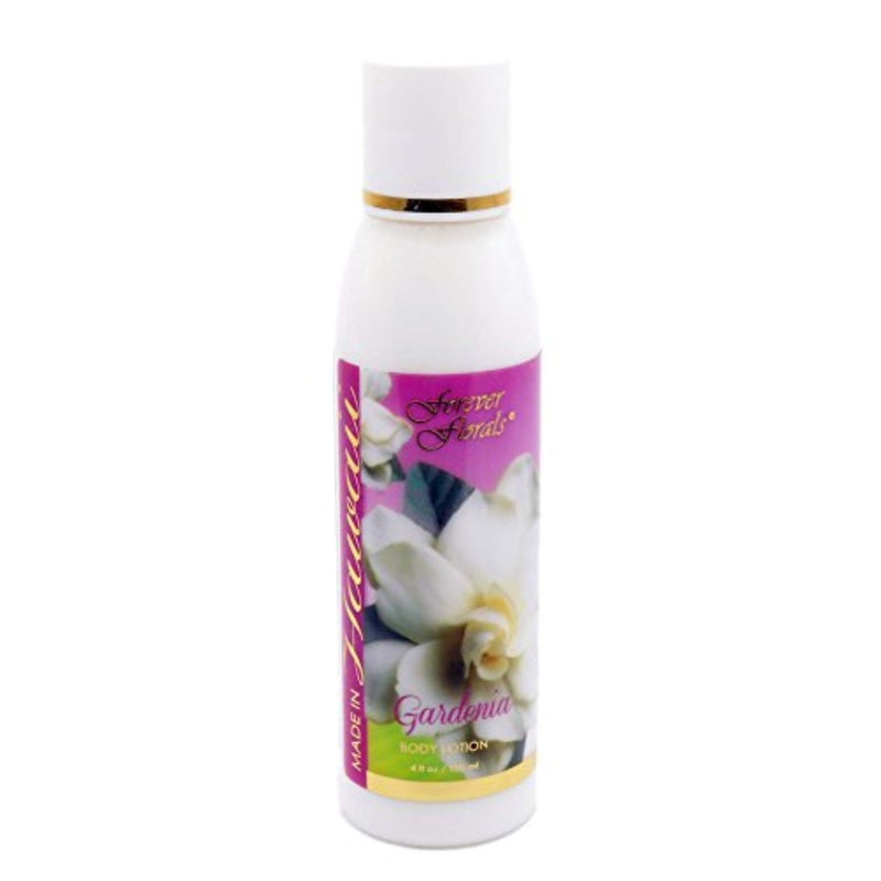 Forever Florals Hawaii Body Lotion 4 Bottles 4 oz Each Gardenia