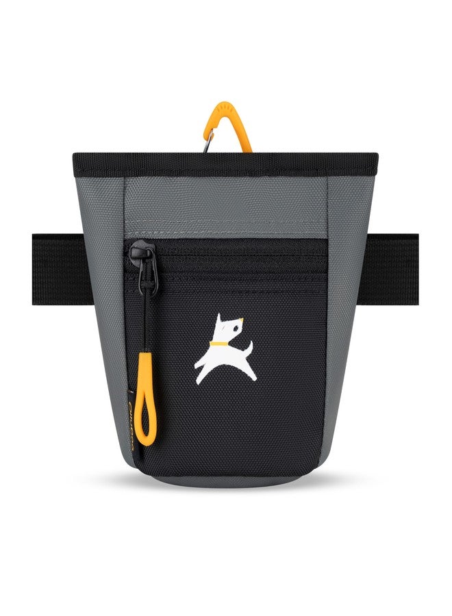 OllyDog حقيبة مكافآت OllyDog Goodie، حقيبة مكافآت الكلاب، مشبك حزام الخصر للتدريب بدون استخدام اليدين، إغلاق مغناطيسي، أدوات تدريب الكلاب وتعديل سلوكها، ثلاث طرق للارتداء (كاسل روك) - Image 1