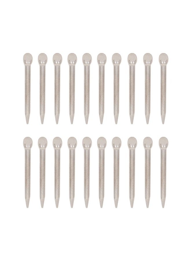 Kadimendium Center Drilling Tips Wear Resistant Alloy Steel Center Punch Replacement Bit 20PCS Transfer Punch Set for Woodworking for Industrial Processing(4mm Diameter) - Image 1