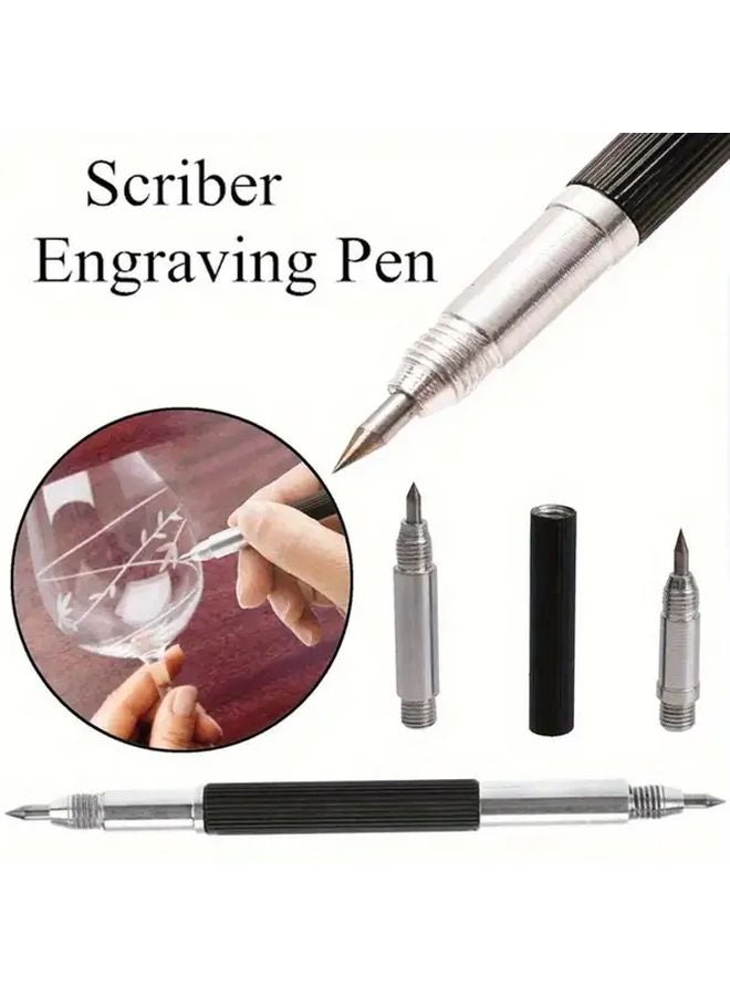 1pc Hard Alloy Engraving Pen For Glass Ceramics Metals Carving Tool - Image 2