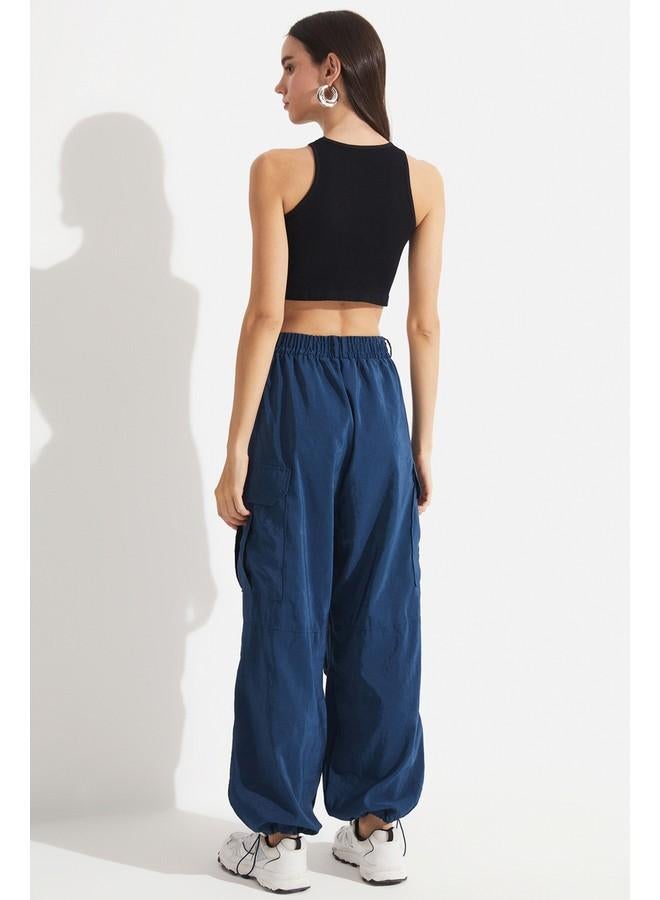 جون بنطلون جينز تينسل كارغو لشهر يونيو - Image 4