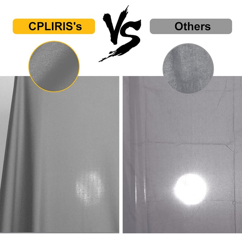 CPLIRIS 10x12ft Gray Backdrop Photography Grey Photo Shooting Background with Matt Surface for Protrait Photoshoot - Image 3