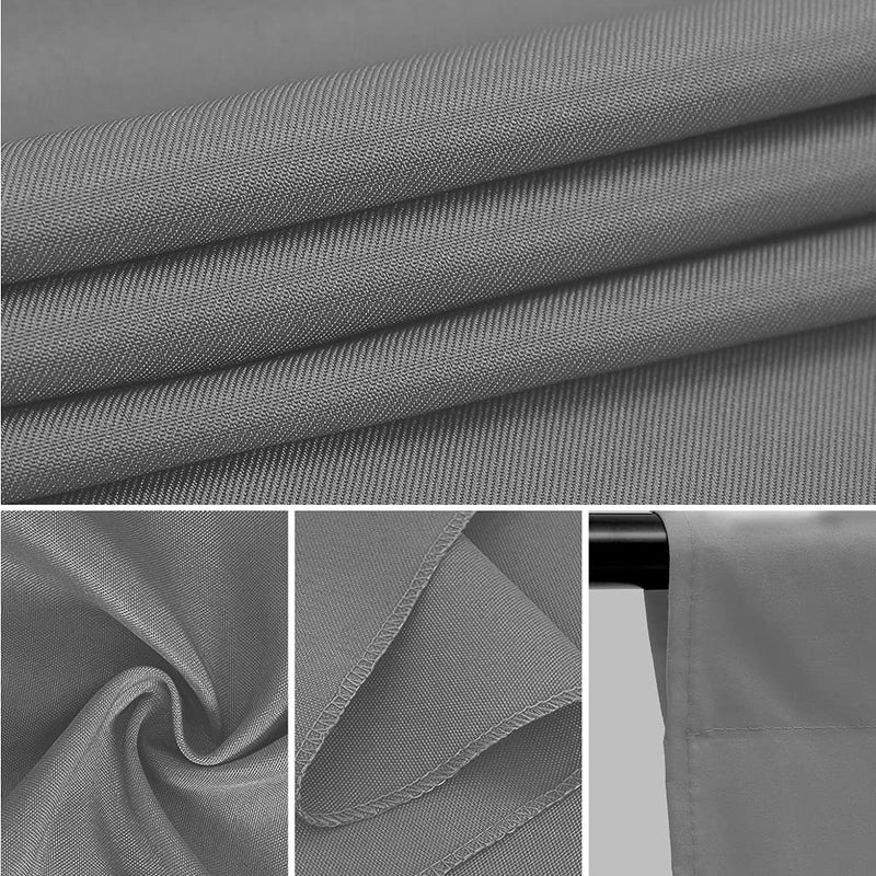 CPLIRIS 10x12ft Gray Backdrop Photography Grey Photo Shooting Background with Matt Surface for Protrait Photoshoot - Image 2