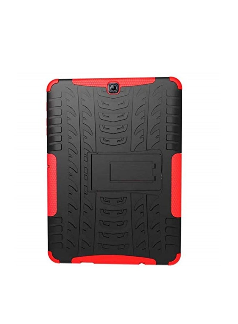 Heavy Duty Armor Tire Style Hybrid TPU PC Hard Cover Case for Samsung GALAXY Tab S2 9.7inch T810 tablet case - Image 3