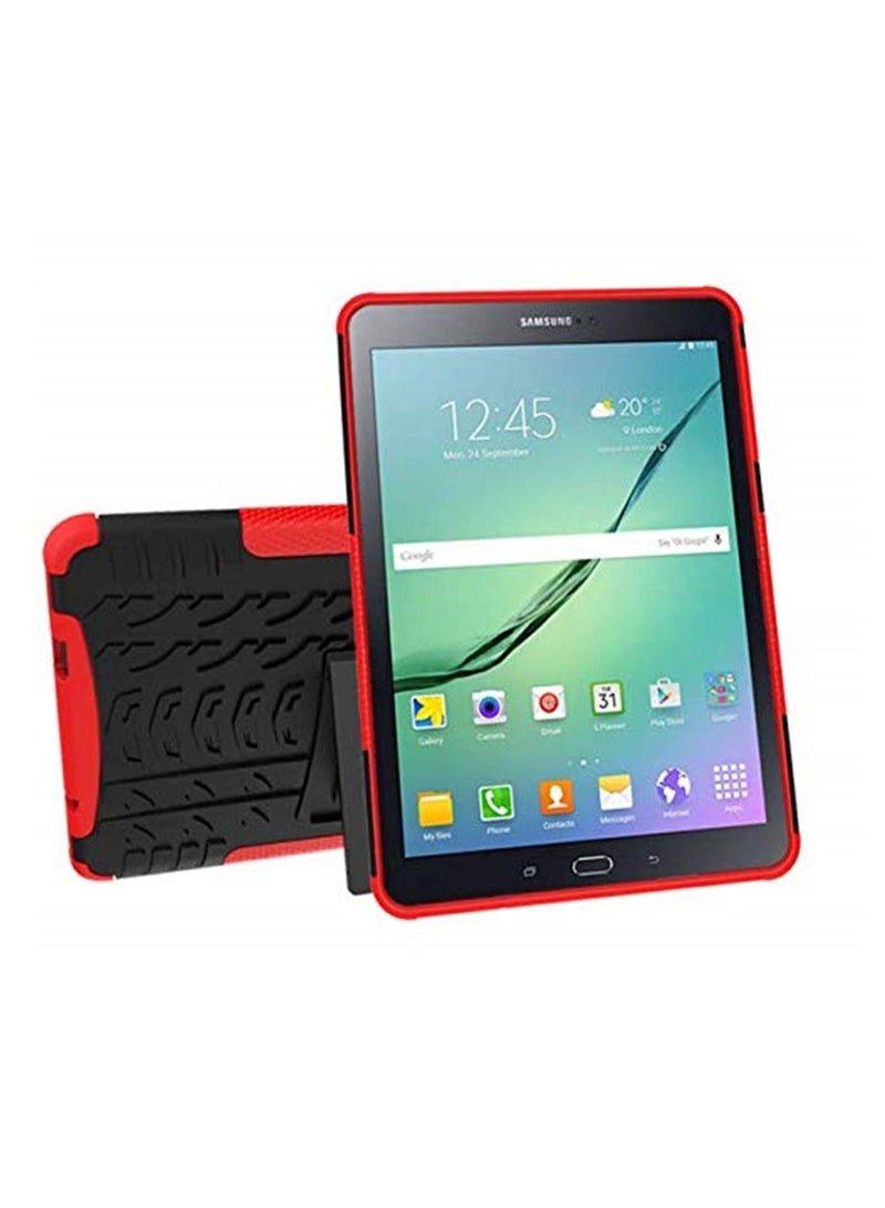 Heavy Duty Armor Tire Style Hybrid TPU PC Hard Cover Case for Samsung GALAXY Tab S2 9.7inch T810 tablet case - Image 1