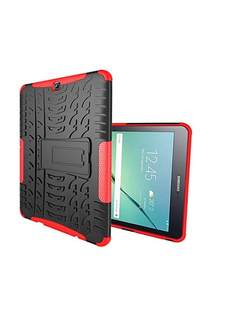 Heavy Duty Armor Tire Style Hybrid TPU PC Hard Cover Case for Samsung GALAXY Tab S2 9.7inch T810 tablet case - Image 5