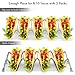 Ejoyous Ejoyous 2 Pack Taco Holder Space for 8 to 10 Tacos,  Stainless Steel Taco Stand Rack Holds Up to 4-5 Tacos Each,Ideal  - Image 2