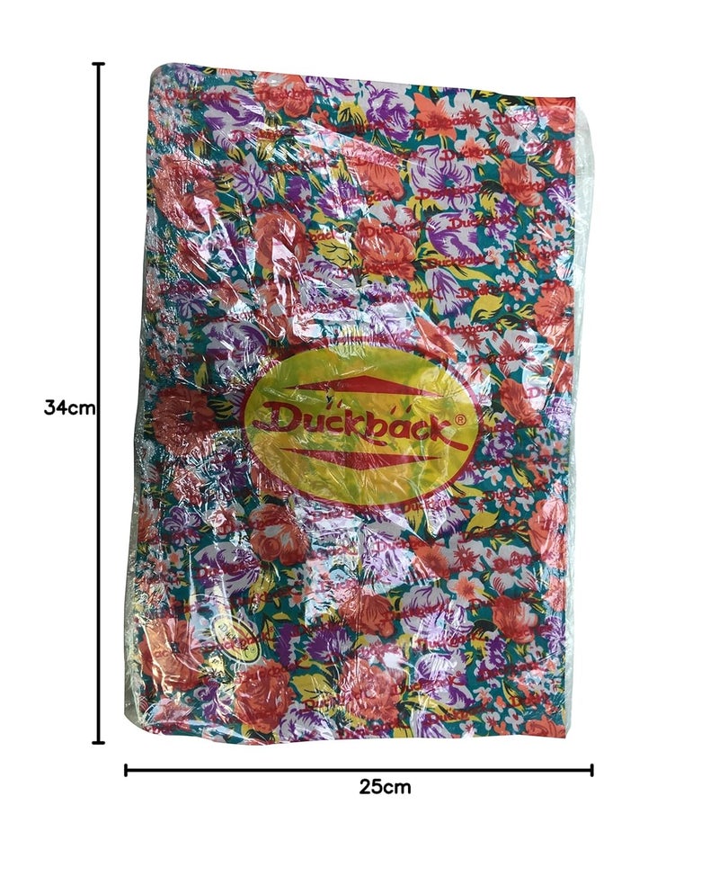 Duckback Fabric Travel Pillow (Multicolored_apprintedorngflw) - Image 3