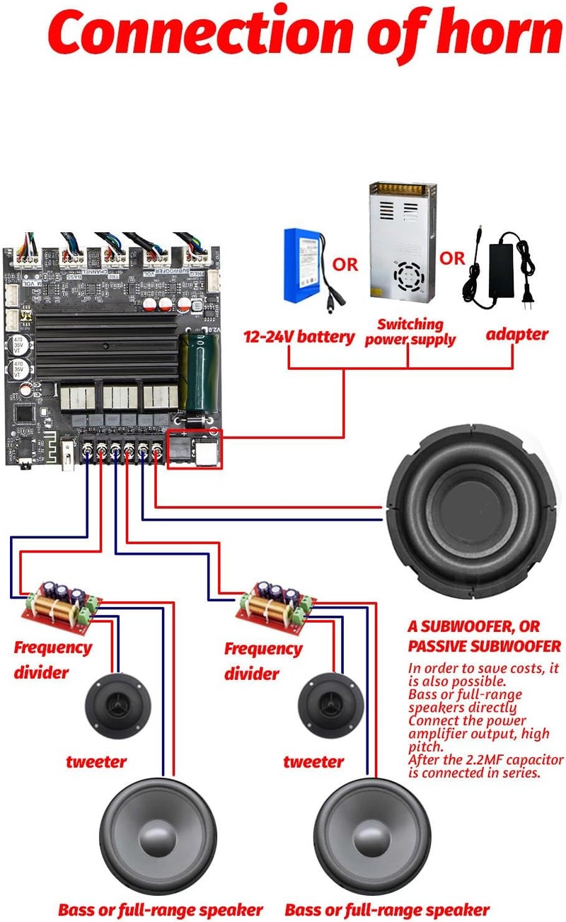 Ready varied options YWBL-WH Amplifier Module, 100W 200W 2.1 Channel Sound Power Amplifier Board with AUX USB Input, for Home Theater Speaker System Classic trendy design picks Ventilated design Stable local goods source Easy assemble Fast intercity distribution No overseas transit wait Light & heavy use compatible Practical build Natural material New residential zone delivery Simple practical structure All climate suitability Precision processed material All usage compatible Easy store & transit build Quick available purchase options Market aligned local stock Trendy budget practical design Repeated detach compatible build Gulf popular simple design Multi-goal comprehensive design Diverse operation compatible Pre-stock well-packed goods Multi-hub shipment dispatch - Image 3