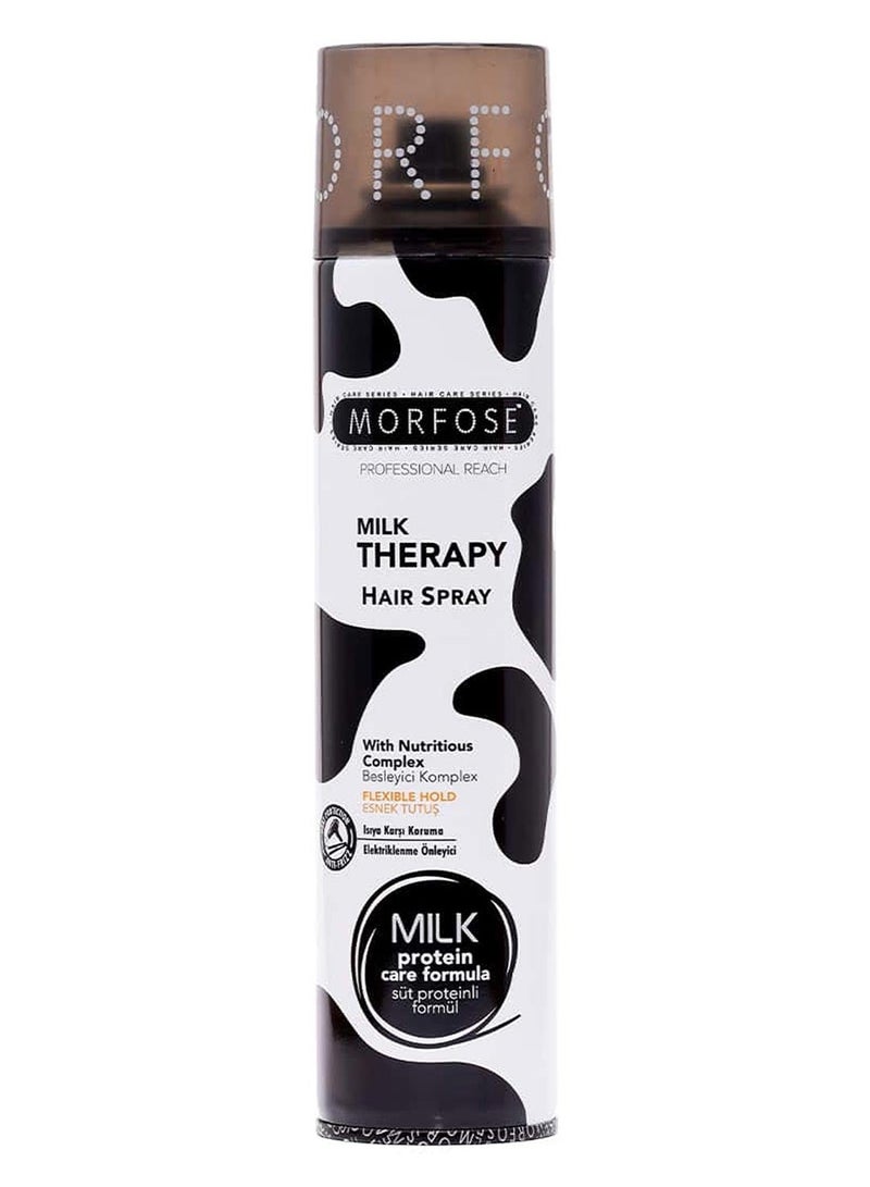 MORFOSE MILK HAIR SPRAY - FLEXIBLE HOLD - 300 ML