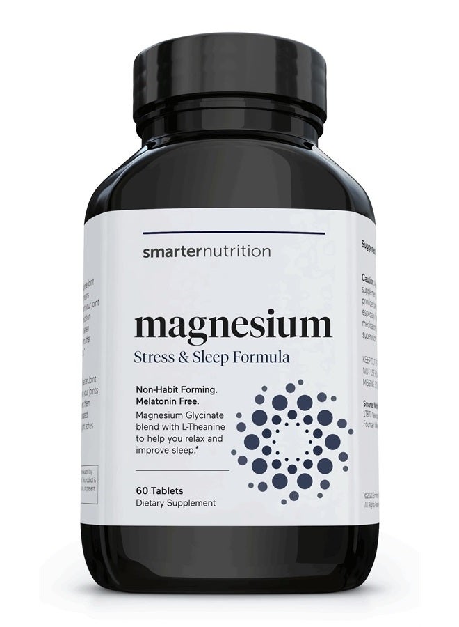 SMARTERNUTRITION Smarter Magnesium Multi-Active Magnesium 4 Forms of Magnesium, Glycinate, Citrate, Malate, and Bisglycinate with No Laxative Effect (30 Servings) - Image 1