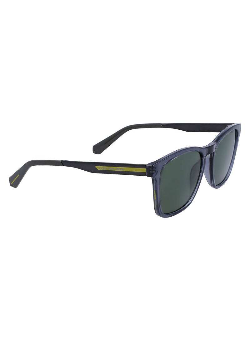Calvin Klein Jeans Full Rim Bio Injected Modified Square Sunglasses Ckj22642S 5318 050 Grey - Image 2