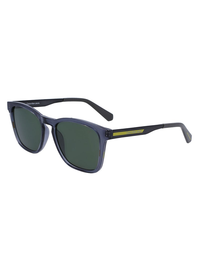 Calvin Klein Jeans Full Rim Bio Injected Modified Square Sunglasses Ckj22642S 5318 050 Grey - Image 1