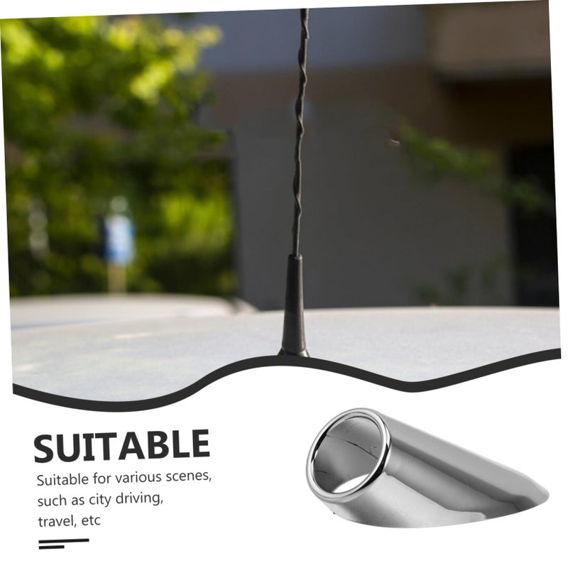 Universal Car Antenna Cover Base Protector Weatherproof Durable Fits Various Vehicles - Image 5