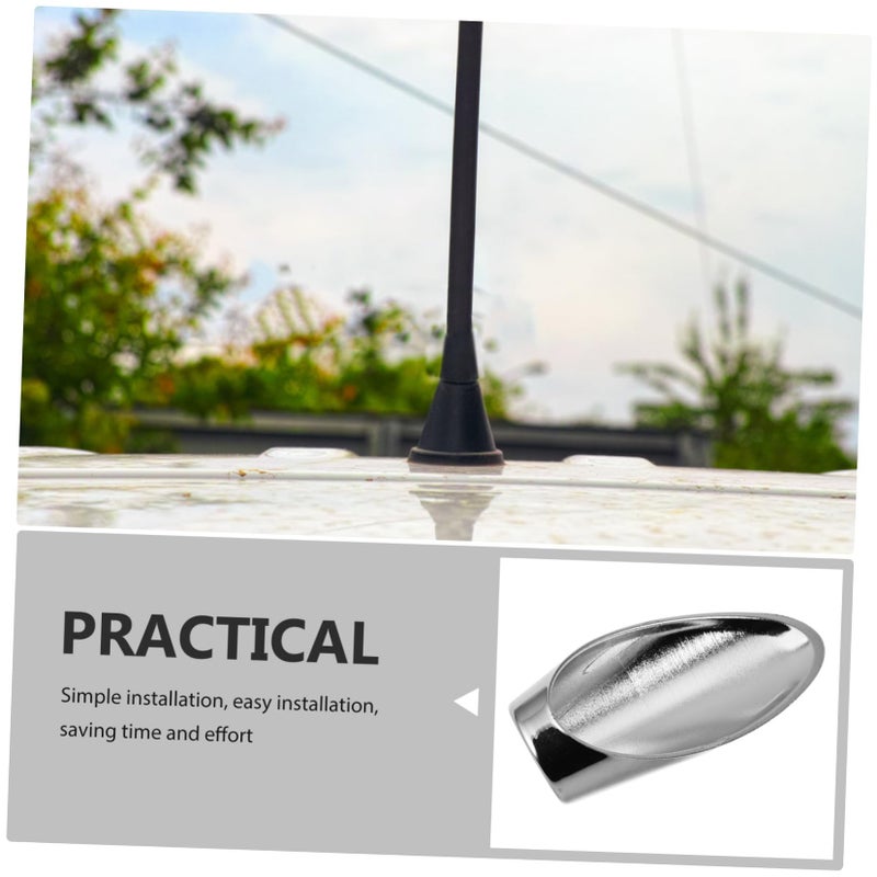 Universal Car Antenna Cover Base Protector Weatherproof Durable Fits Various Vehicles - Image 4