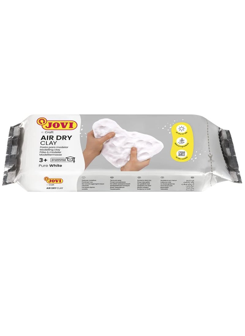 JOVI - 1-Piece Air Dry Modelling Clay 1000gm White - Image 1