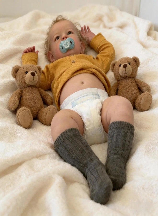 Zero Pam Lifelike Reborn Baby Dolls Boy 20 inch Realistic Baby Doll Soft Silicone Vinyl Full Body Real Looking Reborn Doll Eyes Open wiht Hair for Kids Aged 3+with Bottle & Pacifier (Classic) - Image 3