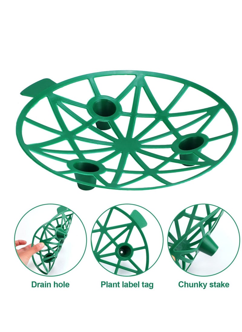 SYOSI 20 Pack Melon Cradle Pumpkin Support Strawberry Supports Pumpkin Holder Set to Avoid Ground Rot Pumpkin Trellis Plant Cages for Watermelon Squash Cantaloupe Strawberries Pumpkins  - Image 4