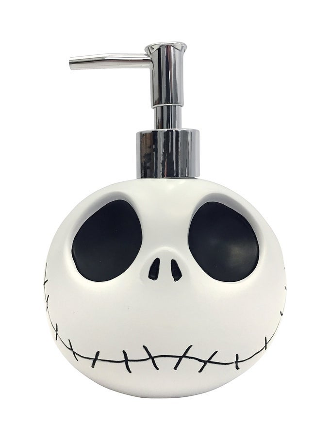 DISNEY NIGHTMARE BEFORE CHRISTMAS JACK SKELLINGTON RESIN LOTION PUMPSOAP DISPENSER
