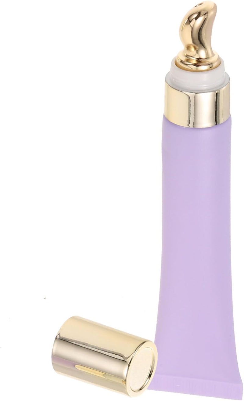 Beaupretty Empty Plastic Soft Squeeze Tubes Refillable Cosmetic Eye Cream Tube Bottle Sample Travel Container Dispenser for Eyecream Lip Balm Gloss 20ml