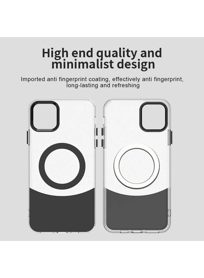 Zaboon Case For iPhone 11 Pro Color Blocking Series MagSafe Magnetic PC Hybrid TPU Phone Case - Image 4