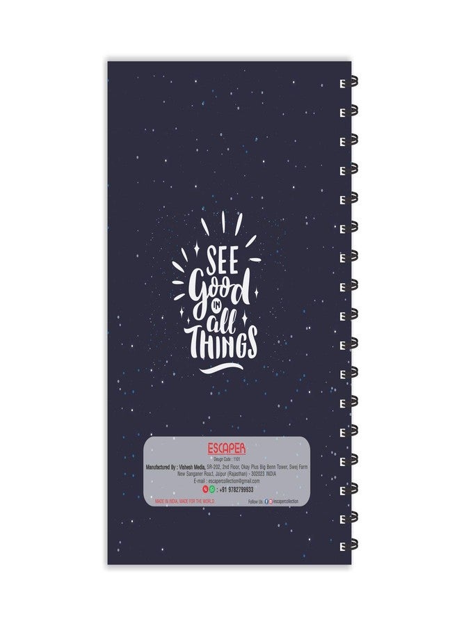 ESCAPER See Good in All Things Motivational Diary, Ruled - A5-8.5 x 5.5 inches Motivation Quotes on Diary, Diary Notepad, Diary for Office, Diary for Gift - Image 2