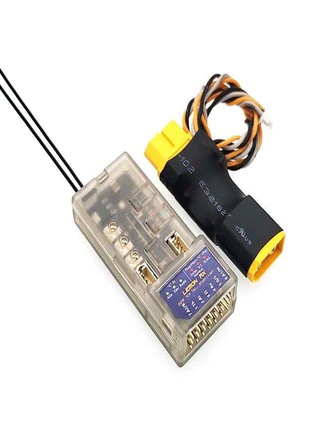 Buddy RC Lemon Rx DSMP 7-CH TELEMETRY STABILIZER & XT60 Energy Meter (DSMX/DSM2 Compatible) LMN0086XT60 - Image 1