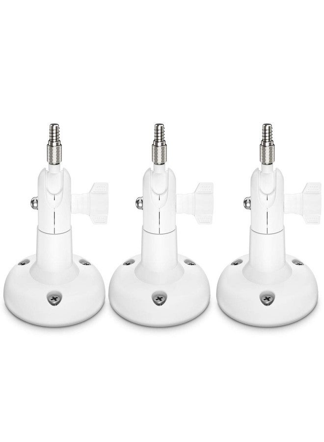 HOLACA Security Wall Mount Plus - Adjustable Indoor/Outdoor Compatible with Arlo Pro,Arlo Pro 2, Arlo Ultra,Arlo Go,Arlo HD and Other Compatible Models.(3-Pack) (White) - Image 1