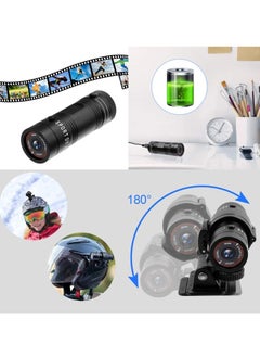 General Bicycle Helmet Camera 1080P HD Sports Camera Mountain Motorcycle Waterproof Mini DV Camera F9 120°A+ Motorcycle Wide Angle Car Video Recorder (0G)  - Image 3