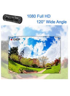 General Bicycle Helmet Camera 1080P HD Sports Camera Mountain Motorcycle Waterproof Mini DV Camera F9 120°A+ Motorcycle Wide Angle Car Video Recorder (0G)  - Image 5