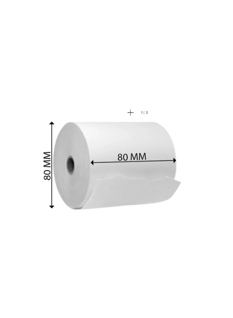 10 Piece POS Receipt Thermal Paper 80x80mm Size - Image 2