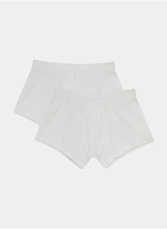 ستايلي Pack of 2 - Solid Boxer Shorts