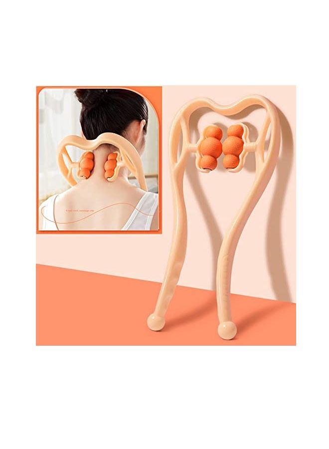 Royee 6 Ball Roller Neck Massagers  For Cervical Neck Shoulder Arms Leg Calf Thigh & Back Waist Pain Relief  - Image 2