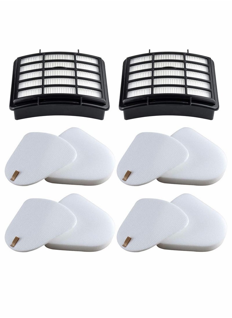 Y&D - Filters, Felt Compatible with Shark Navigator Lift-AwayNV350/NV352/NV355/NV356/NV357/UV440 2 HEPA + 4 Foam - Image 1