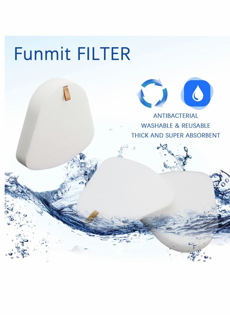 Y&D - Filters, Felt Compatible with Shark Navigator Lift-AwayNV350/NV352/NV355/NV356/NV357/UV440 2 HEPA + 4 Foam - Image 1