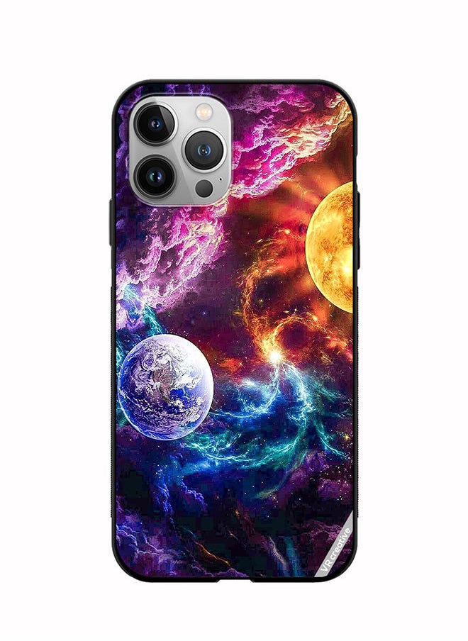 VR CREATIVE Protective Case Cover For Apple iPhone 11 Pro Max Beautiful Galaxy Design Multicolour  - Image 1