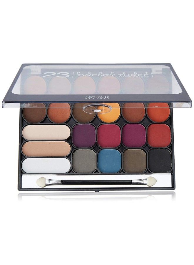 Nicka K Ap036 Perfect Twenty Three Eyeshadow Dark Brown 34.2G - Image 2