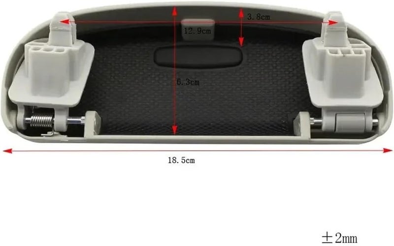 QASULER Car Glasses Case for VW Models - Image 2