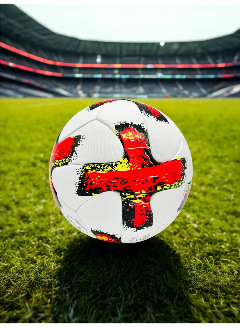 كرة قدم Velmore KW بالحجم الرسمي - قبضة ممتازة للمباريات والتدريب - Image 3