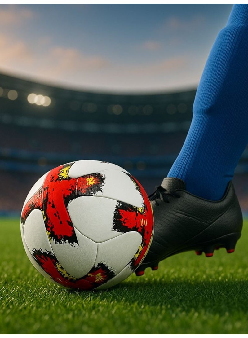 كرة قدم Velmore KW بالحجم الرسمي - قبضة ممتازة للمباريات والتدريب - Image 5