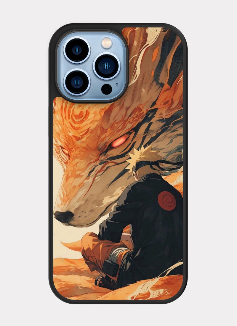 PXLAAT iPhone 13 Pro Max case cover Naruto Kurama - Image 1
